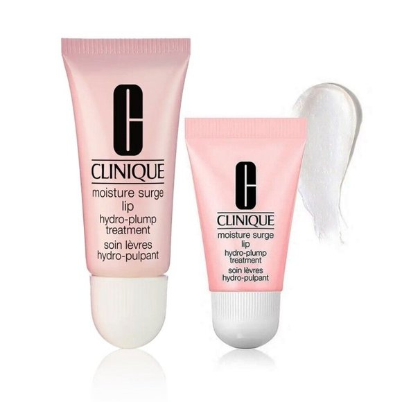 Clinique Other - CLINIQUE Moisture Surge Lip Hydro-Plump Treatment .34oz and .24oz ~Bundle of 2~